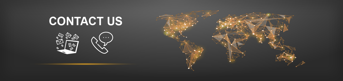 Contact Us - map of the world
